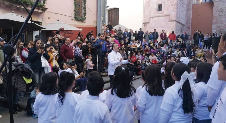 Realizan con éxito el concierto del Movimiento Coral Infantil de Zacatecas