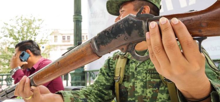Canjea armas por electrodomésticos o dinero: Ejército