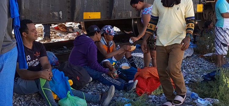 Abandonan a más de 250 migrantes en Guadalupe