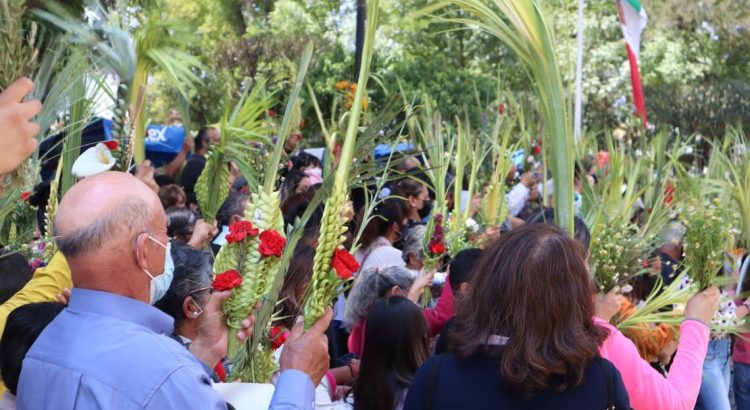 Zacatecanos desbordan su fe en el inicio de la Semana Santa