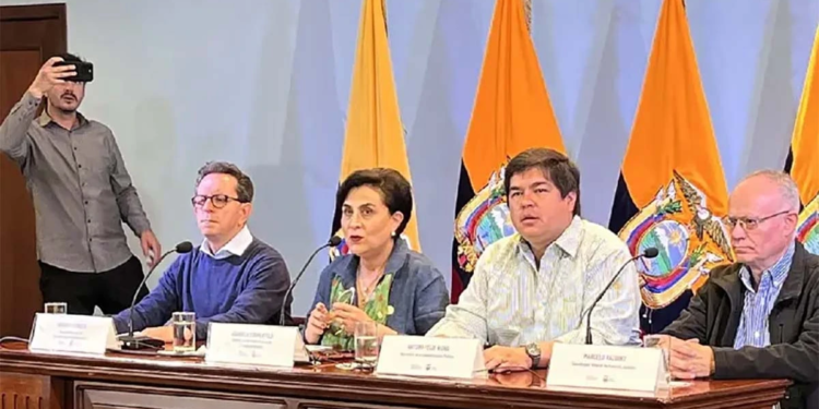 Agotó Ecuador el diálogo con México: canciller Gabriela Sommerfeld