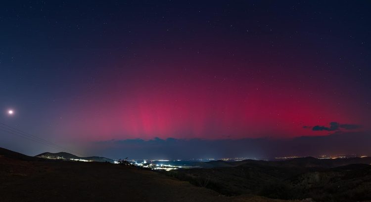 Se iluminó el cielo de Zacatecas