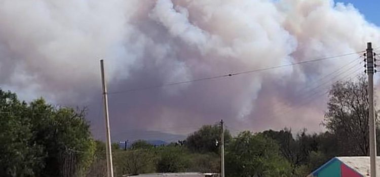Sofocan incendio en Concepción del Oro