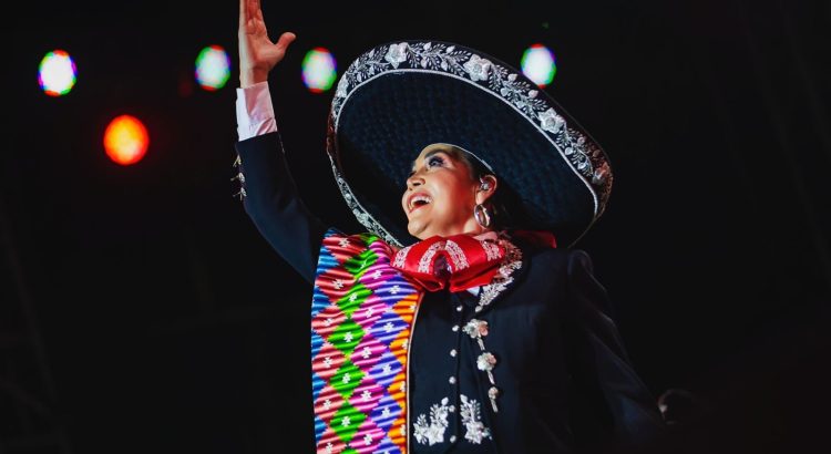 Aída Cuevas cautivó a Zacatecas