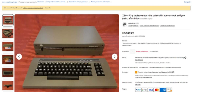 Puso a la venta más de 2 mil computadoras que le quedaron de hace 23 años Puso a la venta más de 2 mil computadoras que le quedaron de hace 23 años