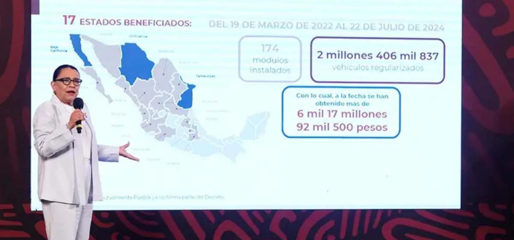 Éxito del programa de regularización vehicular: más de 6 mil millones de pesos recaudados para pavimentación