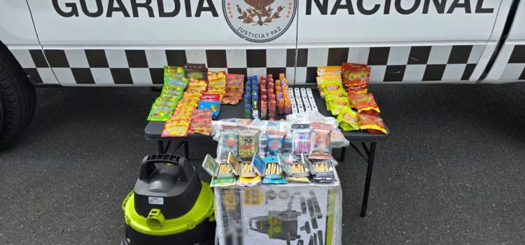 Aseguran golosinas con cannabis
