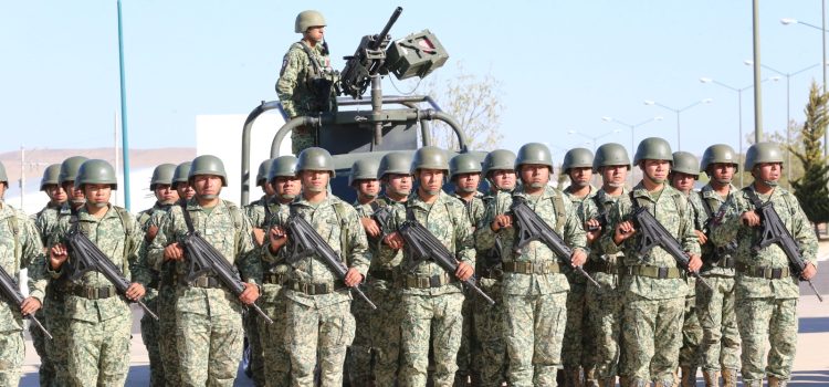 Arriban 300 militares a Fresnillo