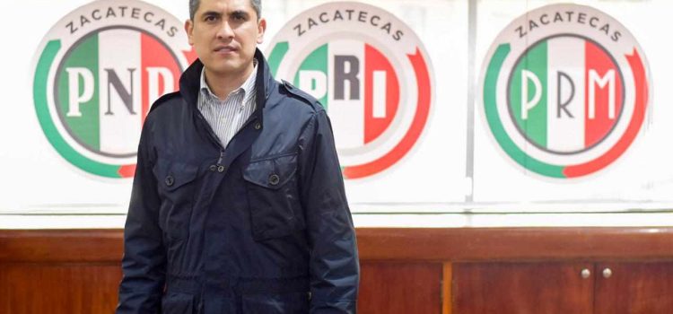 PRI en Zacatecas apoya reelección de Moreno