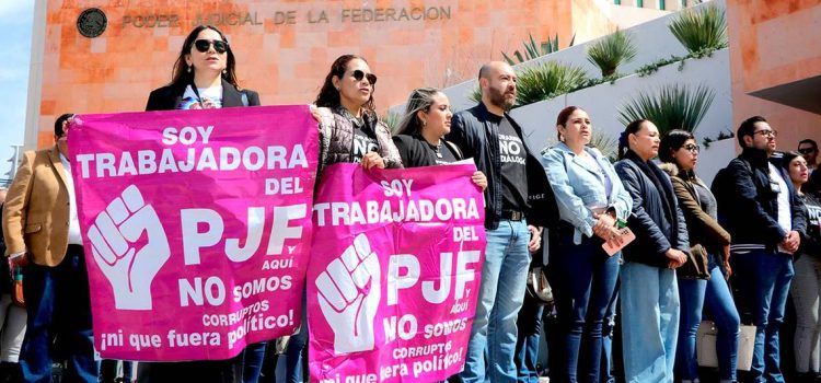 Se mantiene la protesta del PJF en Zacatecas