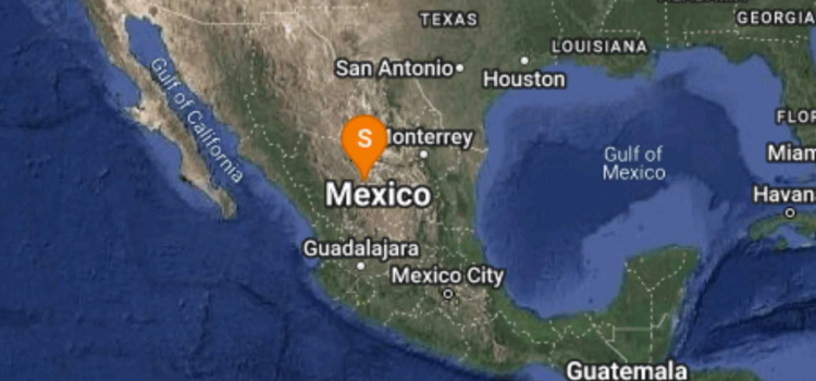 Se registra sismo en Zacatecas