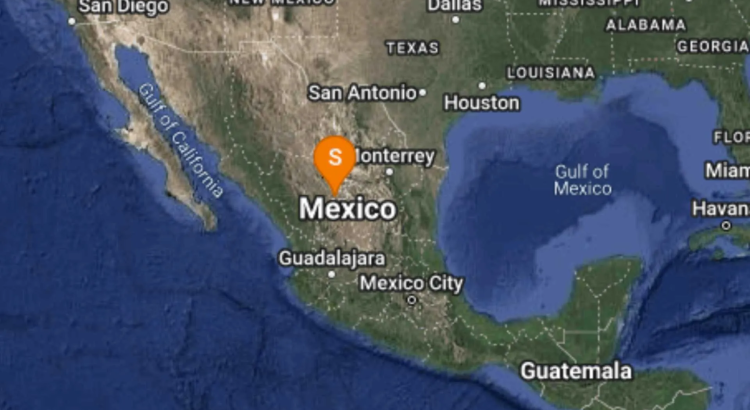 Se registra sismo en Zacatecas