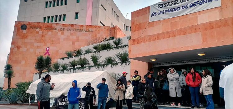 Mantienen el paro de labores del Poder Judicial