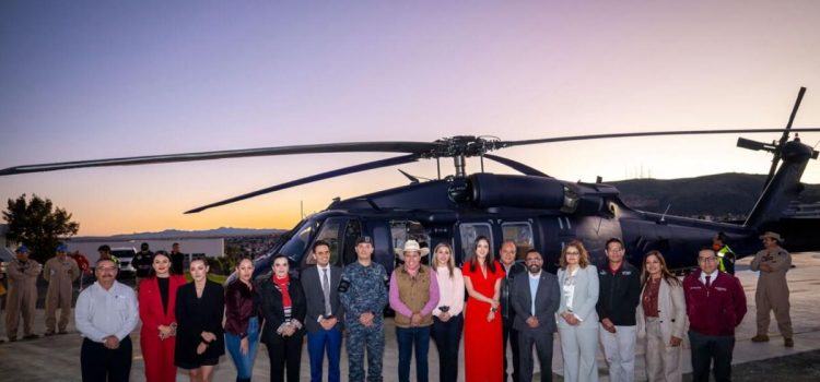 Llega el helicóptero Black Hawk