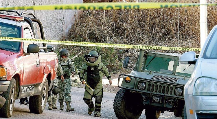 Localizan arsenal con explosivos en Zacatecas