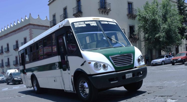 Podrían desaparecer cinco rutas urbanas en Zacatecas
