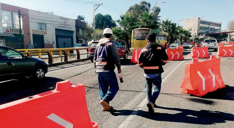 Piden evitar circular por el bulevar metropolitano