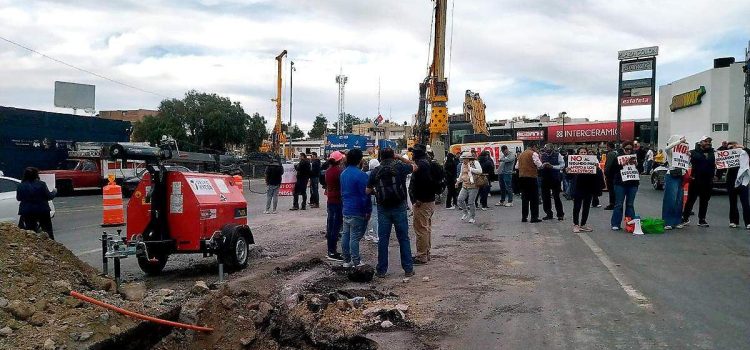 Continúan las protestas del SNTE en Zacatecas