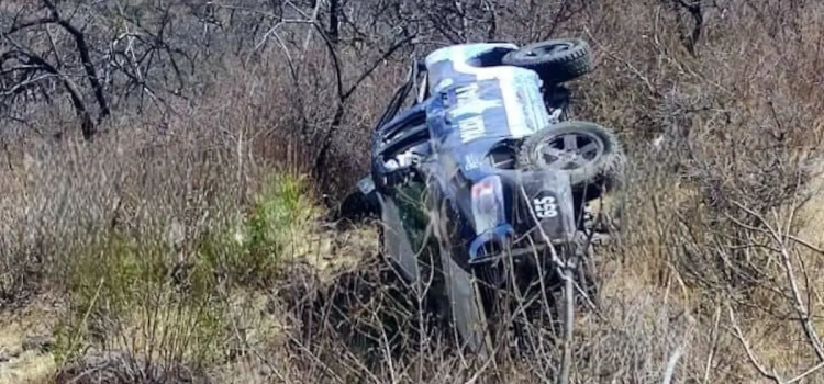 Sufren accidente automovilístico policías estatales