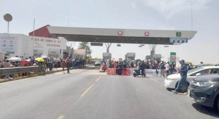 Siguen las protestas del CNTE Zacatecas contra la Ley del ISSSTE