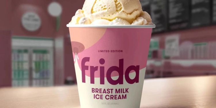 Lanzarán helado sabor “leche materna”