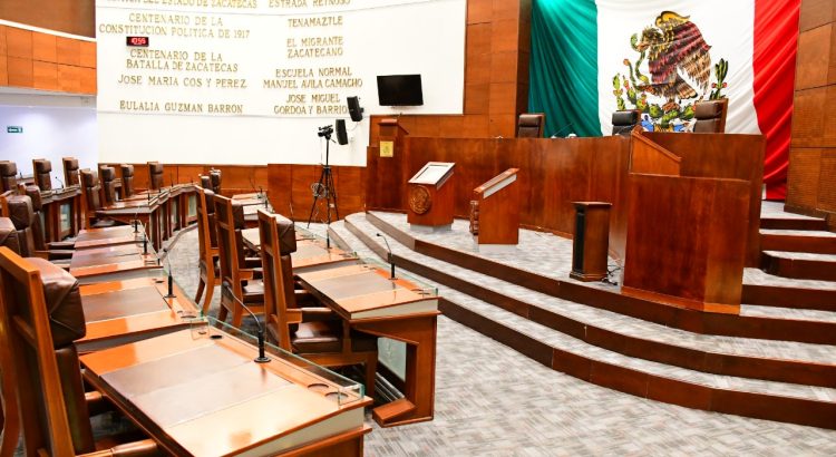 Aprueban la renuncia de siete magistrados: Diputados de Zacatecas