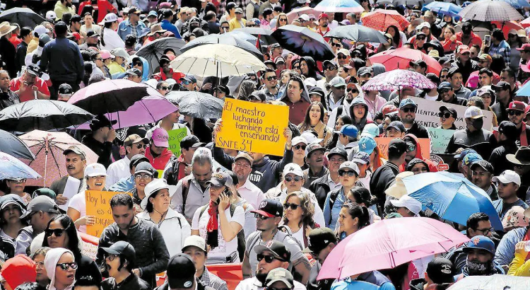 SNTE 58 anuncia paro y megamarcha docente
