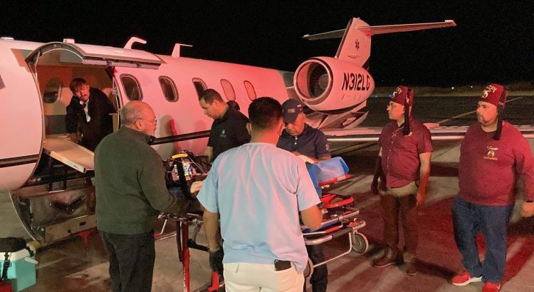 Por graves quemaduras trasladan a bebé de siete meses a Texas