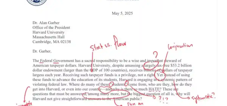 Secretaria de Educación envía carta a Harvard… plagada de errores gramaticales