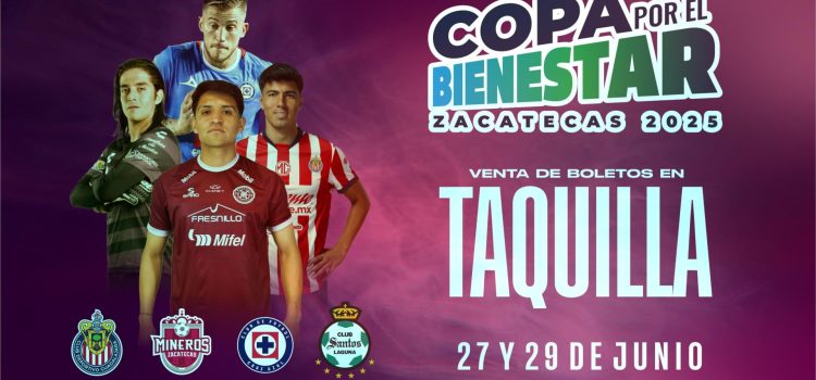 Inicia la Copa por el Bienestar Zacatecas Inicia la Copa por el Bienestar Zacatecas