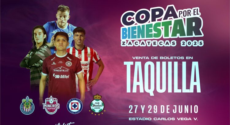 Inicia la Copa por el Bienestar Zacatecas