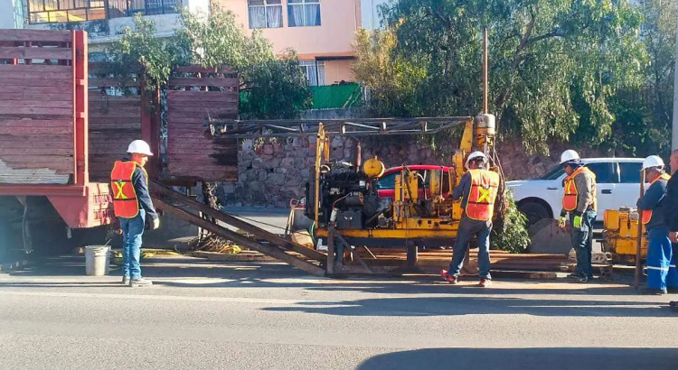 Realizan los trabajos de restauración del bulevar metropolitano