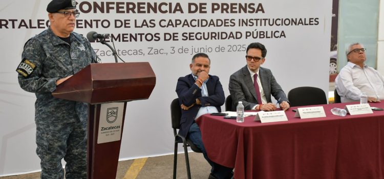 Tendrán policías de Zacatecas una capacitación en España