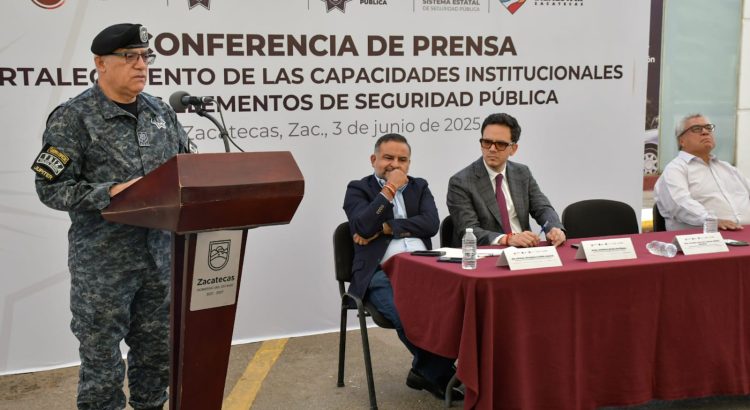 Tendrán policías de Zacatecas una capacitación en España