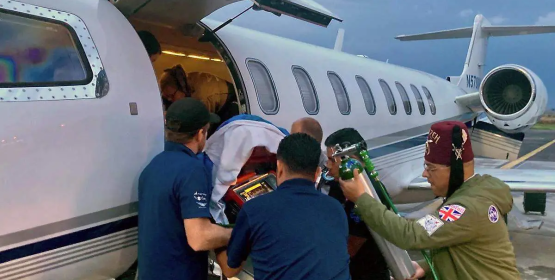 Trasladan a menor a Texas: Caxcanes Shriners
