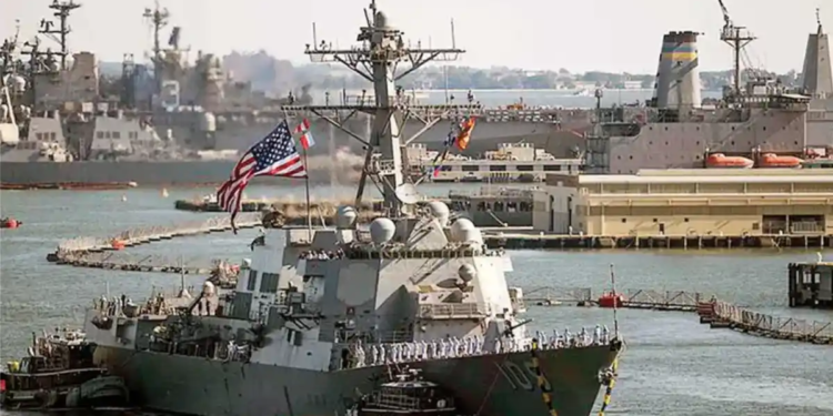 Se acercan buques de guerra de Estados Unidos a costas de Venezuela Se acercan buques de guerra de Estados Unidos a costas de Venezuela