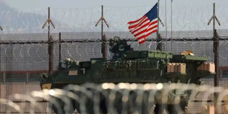 Extiende Estados Unidos el muro de la frontera con México Extiende Estados Unidos el muro de la frontera con México