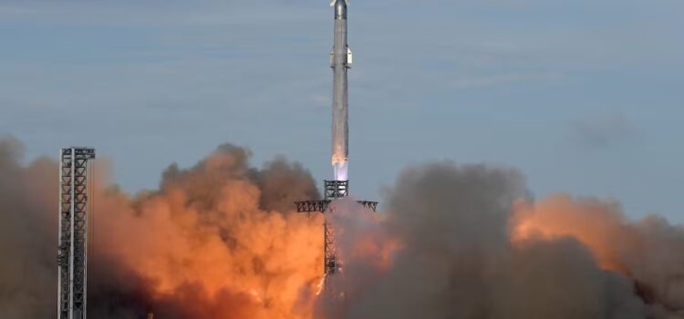 Starship completa su décimo lanzamiento de prueba desde Texas