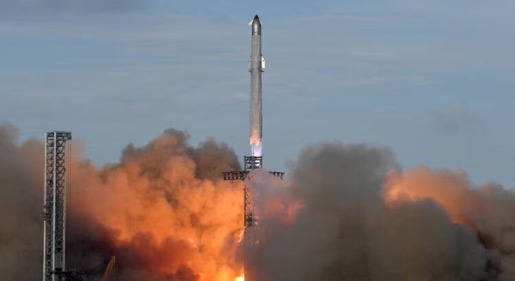 Starship completa su décimo lanzamiento de prueba desde Texas