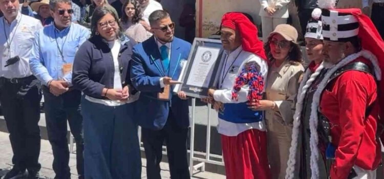 Las Morismas de Bracho rompen récord Guinness