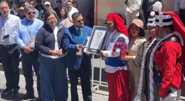 Las Morismas de Bracho rompen récord Guinness
