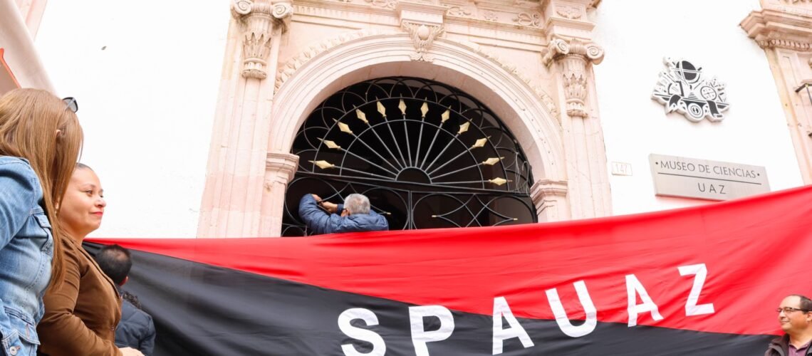 Aceptan emplazamiento de la huelga de SPAUAZ