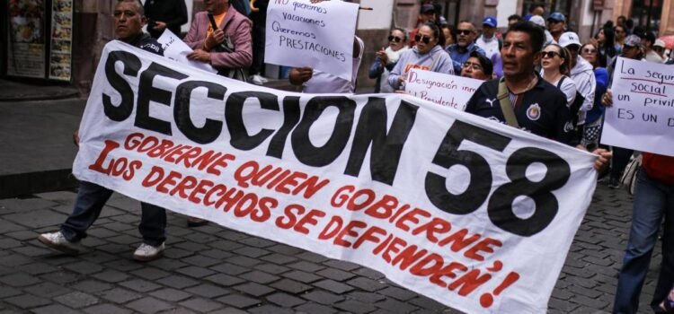 La Sección 58 del SNTE anuncia que levantan temporalmente el paro magisterial en Zacatecas