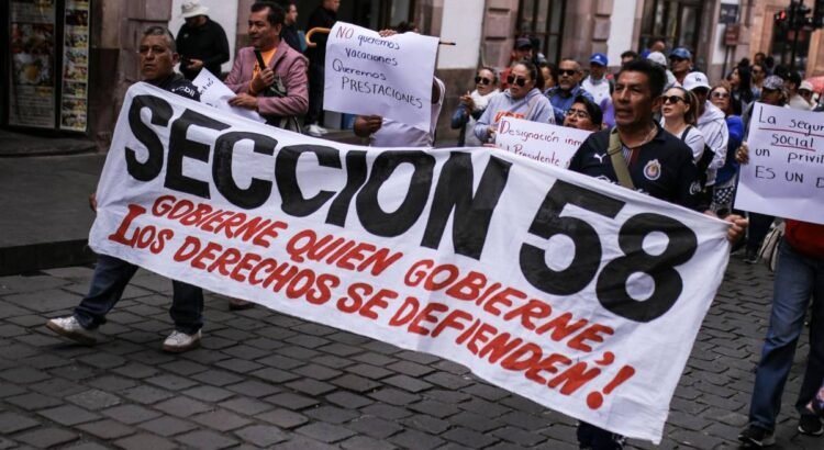 La Sección 58 del SNTE anuncia que levantan temporalmente el paro magisterial en Zacatecas