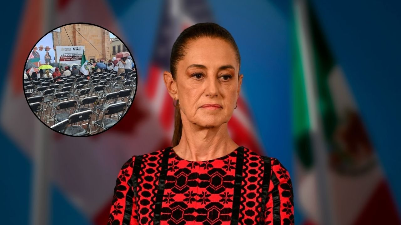 Sheinbaum enfrenta protesta de la CNTE y suspende visita a Zacatecas