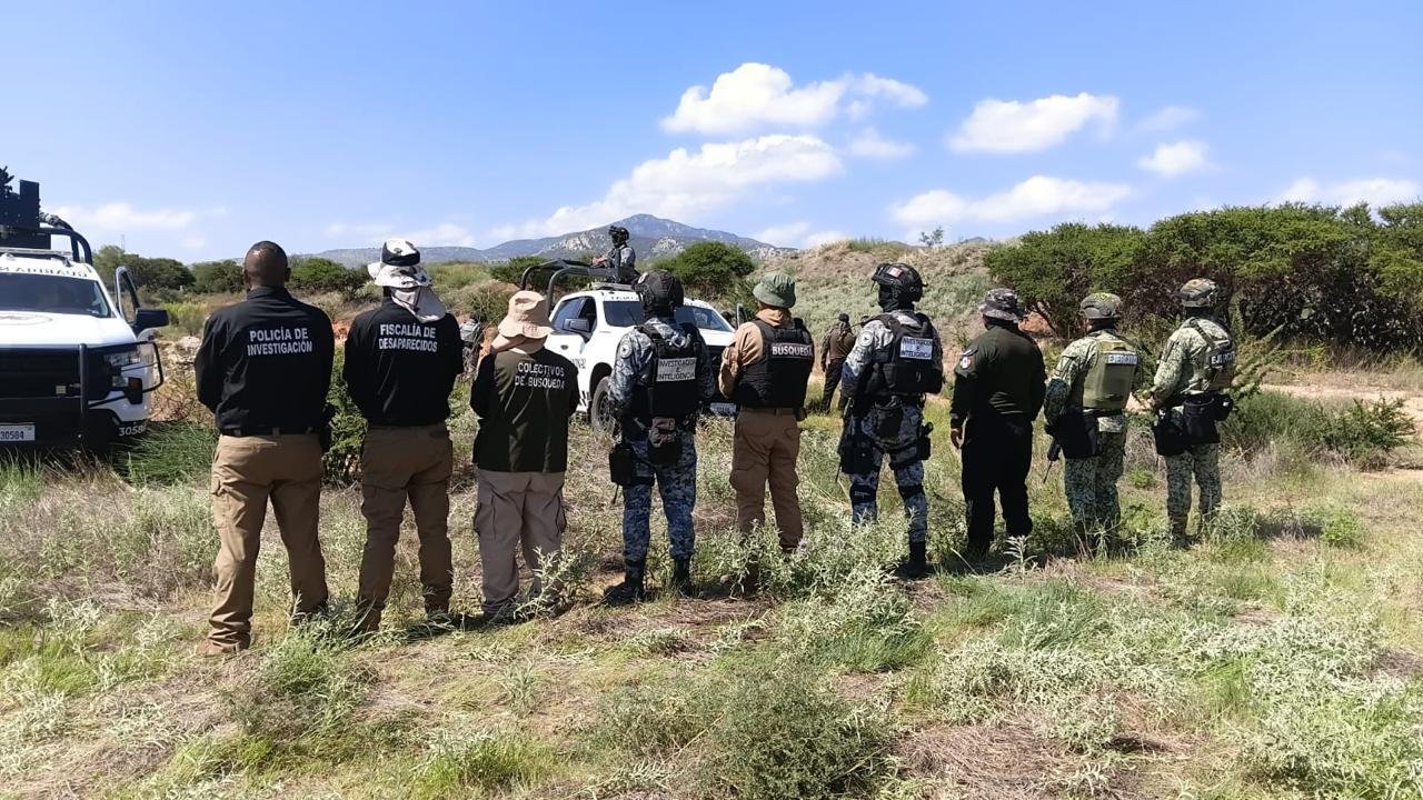 Refuerzan búsqueda de personas desaparecidas en Fresnillo con operativo forense y participación de colectivos