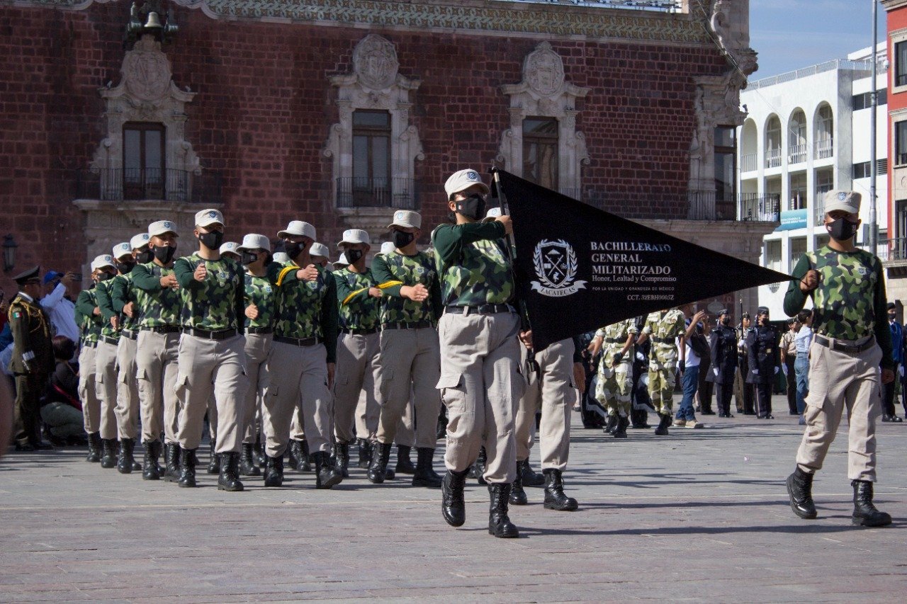 Zacatecas busca blindar su bachillerato militarizado